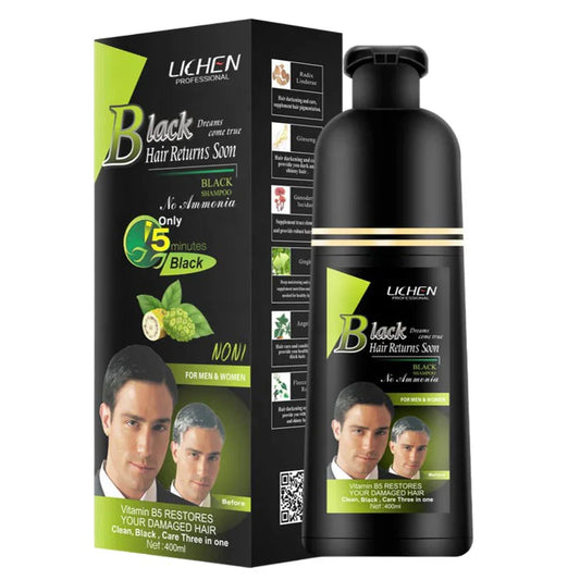 100% NATURAL ORGANIC HAIR COLOR SHAMPOO - AMMONIA FREE